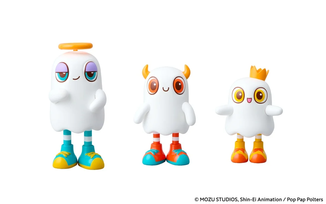 ポップパップポルターズ Action Figure ポルタ・パップ・ポップ（各別売・3種比較資料）